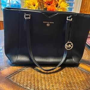 Michael Kors large black tote bag